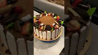 Шоколадный торт с шоколадным кремом часть 2