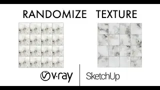 Randomize Texture Vray for Sketchup!