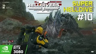 Helldivers 2 difficulty #10 Super Helldive | RTX 3080 | 4K 1440p