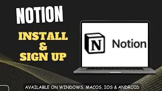 How to Install & Sign up Notion app on windows & Mac (2023 Update) | What is Notion App