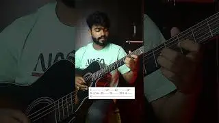 Do Lafzon Ki Hai | guitar tabs for beginners #shorts #guitar #guitartabs