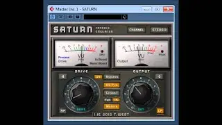 Vst FREE - Saturn Console - Channel/Buss enhancer - ( Saturation based channel/buss enhancer )