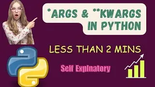 Everything about *args and **kwargs in Python #python #pythonprogramming #interview #pythonbasics 🔥🔥