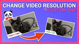 How to change video resolution to custom one with Panda Video Compressor! On Android Smartphone.