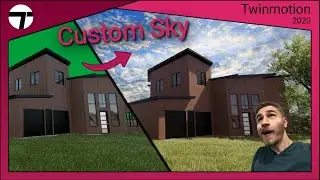 How to Add a Custom Sky to a  Rendering | Twinmotion 2020