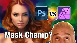 Photoshop vs Affinity Photo: Ultimate Masking Showdown!