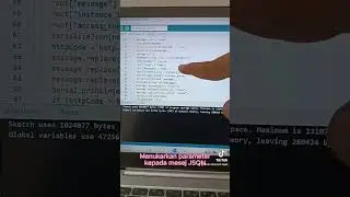 ESP32 menghantar WhatsApp menggunakan macrowa api