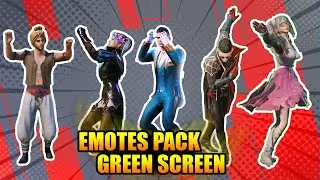 PUBG Emotes Pack Green Screen || Green Screen Emote || PUBG Emote Green screen || Sarkar Editz