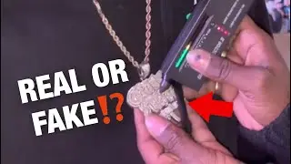 REAL or FAKE Iced Out Chain⁉️