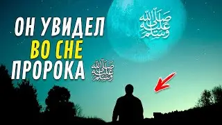 Он увидел во сне Пророка ﷺ