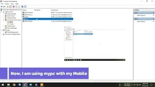 Enable RDP -Use your PC with Phone