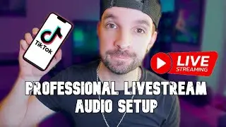 HOW To Get Professional Audio On TIKTOK Livestream | Guitar + Microphone + Backing Tracks