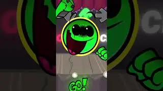 FNF FIRE IN THE HOLE Geometry Dash Playground Test VS Gameplay #shorts