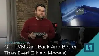 New KVMs -- Back And Better Than Ever! (2 New Models - USBc and HDMI)