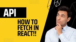 How to fetch API in React || JavaScript || Data With Tech