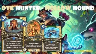 Be a Legend With OTK Hunter in 2025 - Hearthstone Wild Gameplay