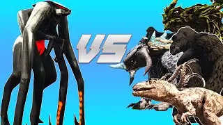M.U.T.O. vs Kong, Ice & Forest Titans, Experimental Giga | Ark Battle