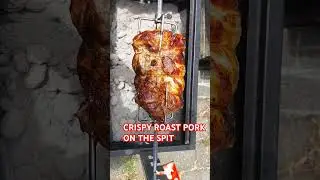 CRISPY ROAST PORK ON THE SPIT 🥓🥩