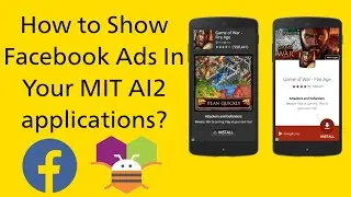 How to show facebook ads in your MIT AI2 extension for free? Facebook Ad Extension by Oseamiya