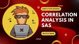Correlation Analysis in SAS | Proc Corr In SAS