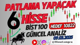 Borsada Alım Fırsatı Veren Patlama Yapacak 6 Hisse! - Borsa Yorumları - BİST 100 Analiz