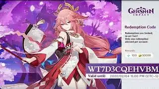 2.5 Live Stream Redeem Code | 300 Primogems - Genshinimpact