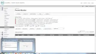 Using the Packet Monitor to analyze traffic