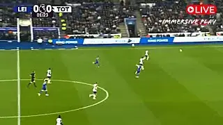 LIVE 🔴 LEICESTER CITY vs TOTTENHAM | EPL 2024/25 | Live Stream | MATCH RECREATION