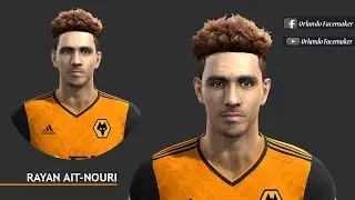 🔴 Rayan Ait-Nouri Face By Orlando Facemaker | PES 2013