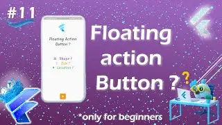 Floating action button | Flutter floating action button