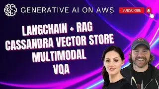 LangChain + RAG + Cassandra Vector Store + Multimodal Visual Question Answer