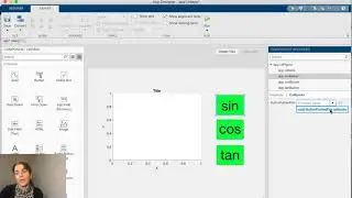 App Designer MATLAB  - Include Graphs in Your App
