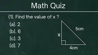 Can You Pass a 7th Grade Math Pythagoras Theorem Test | Math Quiz