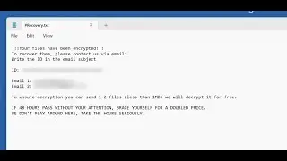 Griffin ransomware (.griffin virus). How to remove?