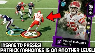 PATRICK MAHOMES IS ON ANOTHER LEVEL! INSANE TD PASSES! Madden 20 Ultimate Team