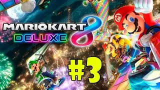 Mario Kart 8 DELUXE \ прохождение \ КУБОК ЦВЕТКА \ NINTENDO SWITCH