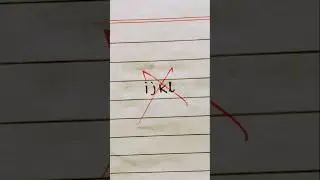 Writing Letter i to l // 