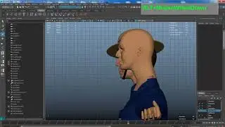 Maya 2016 Character Rigging Joints and Controllers for Posing Only