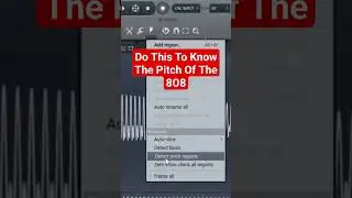 What To Do to know The pitch of the 8O8 U Are Using