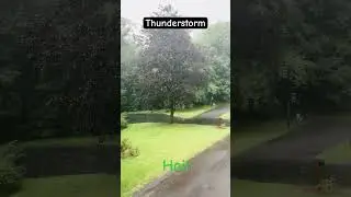 Thunderstorm - Hail #trending