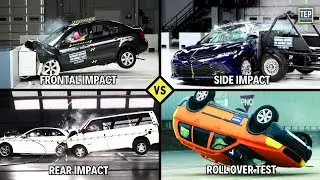 How Different Car Crash Tests are Conducted to Evaluate the Safety of Cars?