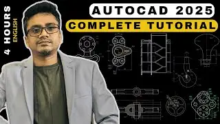 AutoCAD Complete Tutorial for Beginners in English || AutoCAD Civil/ Electrical/ Architecture/ Mech