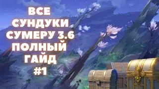 ВСЕ СУНДУКИ СУМЕРУ 3.6 ❖ СУНДУКИ ГАВИРЕХ ЛАДЖАВАРД И ЦАРСТВА ФАРАХЕТА ❖ GENSHIN IMPACT 3.6