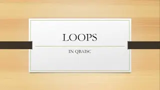 Loops in QBasic || QBasic Programming|| CodeMania