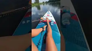 Ped Paddle Sport + 2024 облегченная туринговая доска в САПКЛАБ