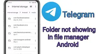 Is Your Telegram Folder Missing in Android? Discover the Secret Fix!