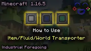 Transporter Tutorial Industrial Foregoing 1.16.5