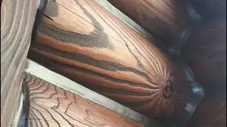 Декоративная Отделка  Деревянного Дома из Бревна