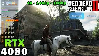 Red Dead Redemption 2 | RTX 4080 | Ryzen 7 5800X3D | 4K - 1440p - 1080p | Ultra & HUB Settings