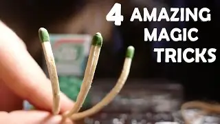 4 Amazing Magic Tricks With Everyday Objects!